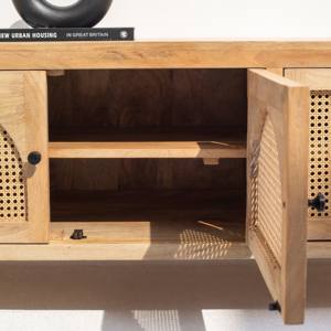 ตู้วางทีวีไม้แวนดานา ลูนาริส เฮกซา โมเดิร์น ไม้เนื้อแข็ง สไตล์มินิมอล - Product Image 4