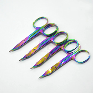 Tijeras de Acero Inoxidable para Manicura y Pedicura, Tijeras para Recortar Cejas y Pestañas, Herramientas de Belleza para Uñas - Product Image 4