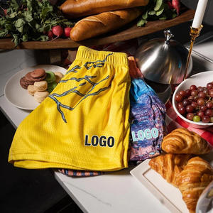 Wholesale <b>Lightweight</b> and Comfortable 100% Polyester <b>Mens</b> <b>Shorts</b> Latest Fashion Casual Solid Pattern <b>Shorts</b> - Product Image 6