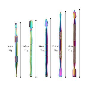 Pousse-cuticules en acier inoxydable et kit de nail art en silicone, directement du fabricant de Sialkot, Pakistan - Product Image 3