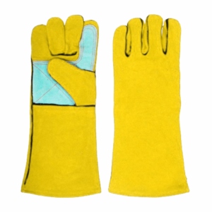 Gants de soudage en cuir de vachette pleine fleur, haute performance, protection industrielle des mains, gants de construction pour soudeurs - Product Image 3