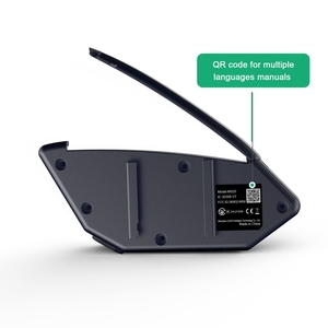 EJEAS MS20 Headset Full Duplex untuk helm motor, interkom dengan fitur FM mendukung musik tahan air untuk helm sepeda motor - Product Image 4