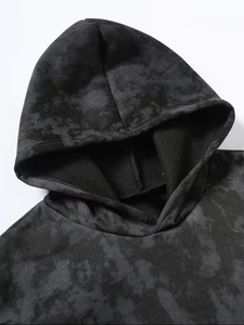 Sudadera con Capucha de Forro Polar con Patrón Sólido, 300/400 Gramos, Grosor Medio, para Otoño/Invierno, Estilo Casual, Urbano, Académico, Corte Regular - Product Image 3