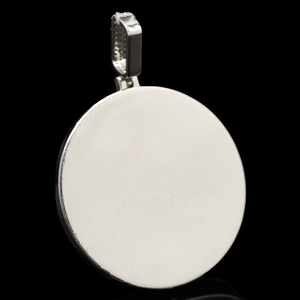 Colgante de Aleación Chapado en Oro con Diamantes Esmerilados Premium, Estilo Dinastía Real - Product Image 2