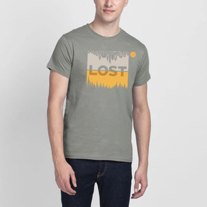 Camiseta con estampado serigrafiado, cuello redondo clásico de algodón, ropa informal para un estilo relajado, comodidad diaria y actividades al aire libre - Product Image 5