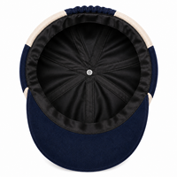 Gorra de Cricket Holgada de Alta Calidad para Exteriores, de 8 Paneles, Personalizable para Uniformes Escolares, Ajustable, de Tela de Lana, para Todas las Estaciones, Premios y Honores de Equipo