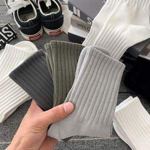 Mens Youth <b>No</b> <b>Show</b> Cotton Basketball Athletic <b>Socks</b> Solid Color Comfortable Sporty Style for Horse Riding & Tennis - Product Image 5