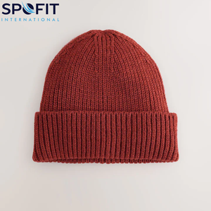 Gorro de punto cálido de invierno al por mayor, gorro escolar personalizado con estampado a la moda para hombre y mujer, gorros de Jacquard de diseño personalizado - Product Image 1