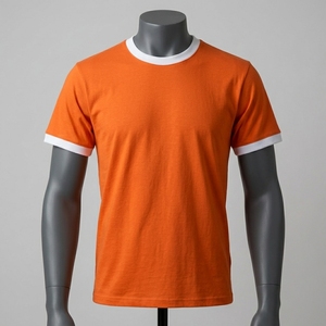 T-shirts pour hommes tendance de l'été, personnalisables, décontractés, col rond, manches courtes, de haute qualité, 100% coton, streetwear, t-shirt uni - Product Image 4