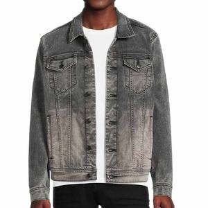 Chaqueta vaquera con cuello vuelto para hombre, ropa informal de uso diario - Product Image 1