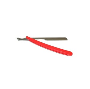 Rasoir à lame droite Maclura / Shavette moderne pour le rasage, manche en plastique, acier inoxydable, 6 options de couleurs pour le rasage du corps et du visage - Product Image 2
