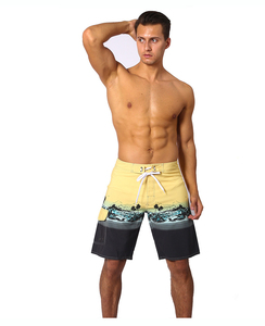 Shorts de sport décontractés pour hommes, respirants, à séchage rapide, en toile et maille, style hip-hop, avec cordon de serrage et taille mi-haute, pour l'été - Product Image 6