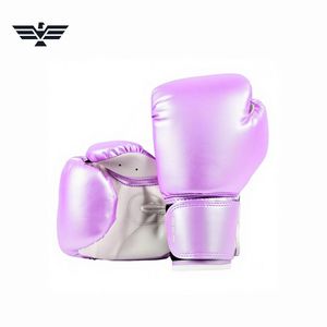 Gants de boxe professionnels en cuir synthétique de qualité supérieure, avec sangle de poignet réglable, légers, respirants, fermeture auto-agrippante - Product Image 4