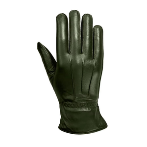Guantes de Cuero Retro Azules Tejidos hasta la Muñeca, Térmicos, Transpirables, Ecológicos, Sin Forro, para Uso Diario en Todas las Estaciones, Estilo Sencillo, para Ciclismo - Product Image 4