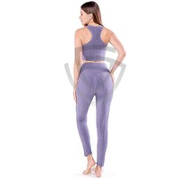 Conjuntos de yoga para mujer, cómodos y fáciles de usar, conjunto de sujetador deportivo y leggings para mujer