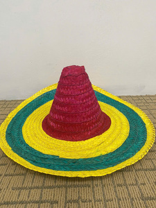 Diseño de logotipo personalizado, sombreros de paja mexicanos, sombrero de fiesta artesanal cultural hecho a mano con marca única para eventos, decoración de festivales - Product Image 1