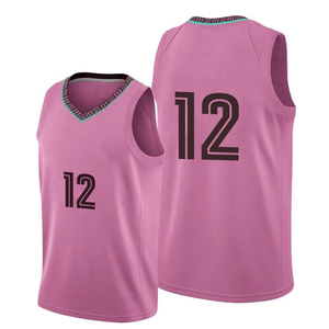 Camiseta de Baloncesto Unisex Personalizada con Nombre de Equipo, Serigrafiada, de Malla, Cuello en V, Sin Mangas, Transpirable, de Poliéster, para Todos los Deportes - Product Image 6