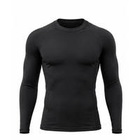 Maillot de compression à manches longues pour homme, idéal pour la natation, personnalisable OEM, protection anti-UV entièrement sublimée