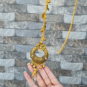 สายคล้องโทรศัพท์มือถือลายชนเผ่าสีทอง งานแฮนด์เมด ตกแต่งสวยงาม พร้อมดีไซน์แบบแขวนแบบดั้งเดิม เหมาะสำหรับเป็นของขวัญ - Product Image 4