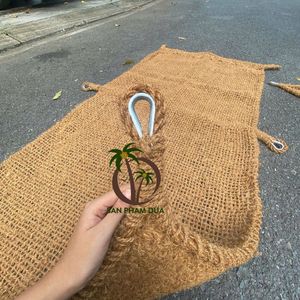 COCO ECO BRAND <b>Coconut</b> Fiber Sunshade Sail-Garden Shade with Hook & Hanging Mat - Product Image 6