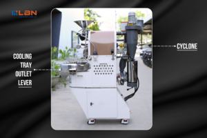 Tostadora de Café Automática de 1.5 kg, a Gas, Clásica, con Control Automático de Temperatura y Flujo de Aire, Marca LBN, 1000W - Product Image 4