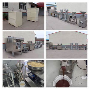 Cocoa <b>Paste</b> Production Liquor/Mass Making Machine Line Cocoa Butter Powder High Efficiency 22W Cacao Bean Nibs Processing Plant - Product Image 5