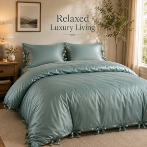 Direct Factory Supply Organic Cotton and Bamboo Duvet Corner Tie with High Durability for Quilts Duvets and <b>Comforters</b> - Product Image 5