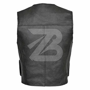 Chaqueta de Motocicleta de Cuero Ecológico Reversible e Impermeable para Hombre, Personalizable, con Cierre de Cremallera, Talla Grande para la Temporada de Invierno - Product Image 3