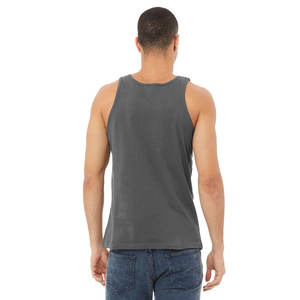Camiseta Deportiva BELLA+CANVAS para Hombre, 100% Algodón, Estilo Deportivo, Verano, Corte Ajustado, Transpirable, Tejido 3D, Sin Mangas, para Entrenamiento - Product Image 4