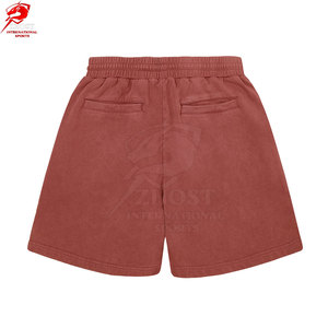 Pantalones Cortos para Hombre con Lavado Ácido, Elegantes, Cómodos, de Corte Relajado, con Estilo Moderno para Uso Diario y Casual - Product Image 2