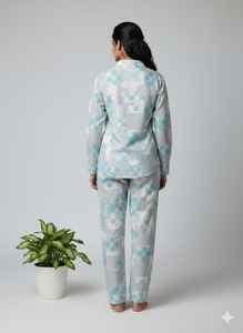 Conjunto de Pijamas Elegantes de Diseño Único y la Mejor Calidad, con Cierre Elástico en la Cintura, Ropa de Dormir Cómoda y Transpirable, Nuevo Modelo - Product Image 4