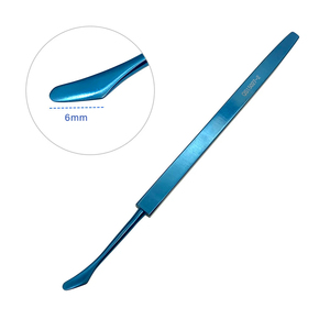 Titanium Corneal Epithelium Spatula Ophthalmic Surgical <b>Hook</b> Microsurgical Eye Instrument Reusable Precision Tool - Product Image 2