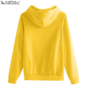 Nouvel Arrivage – Service OEM/ODM – Ensemble de Survêtement Décontracté Jaune Vibrant Minimaliste et Confortable – Sweat à Capuche et Pantalon de Jogging à Cordon - Product Image 3