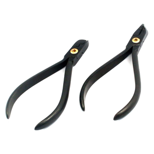 Nouvelles pinces dentaires orthodontiques manuelles de qualité allemande, coupe-fil et coupe-tiges distales TC - Product Image 2