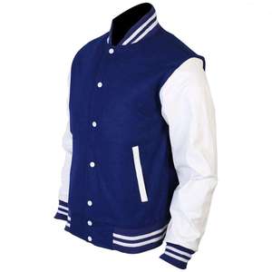 Custom 100% Wool Breathable Varsity <b>Jacket</b> High Street Style <b>Slim</b> <b>Fit</b> Fashion Letterman <b>Jacket</b> - Product Image 6