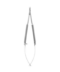 Micro Tijeras Rectas de 150 mm de Acero Inoxidable, Tijeras de Disección Microquirúrgicas Finas, Instrumento Médico Reutilizable - Product Image 1