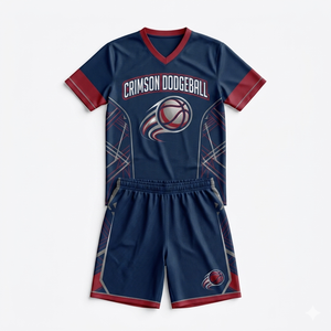 Conjunto de Uniforme de Dodgeball Listo para Torneos, Camisetas Personalizadas con Nombres de Jugadores, Números y Logotipos de Patrocinadores - Product Image 4