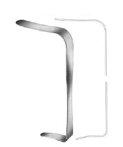Spatules pulmonaires Deaver |   Ensemble de chirurgie plastique Vitra Instruments, manuel, acier inoxydable de qualité supérieure, garantie de 3 ans - Product Image 1