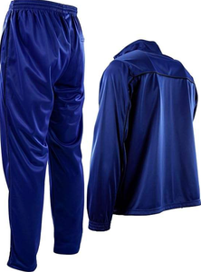 Conjunto Deportivo Personalizado de Poliéster/Algodón con Cremallera, Sudadera Transpirable, Chaqueta Cortavientos Rosa de Invierno para Hombre y Mujer, para Tenis, Running, Entrenamiento, Voleibol - Product Image 2