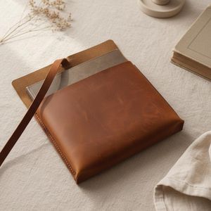 Fundas de Cuero para Libros Hechas a Mano, Venta al Por Mayor, Artesanía en Cuero, Precio Directo de Fábrica LBC-0052 - Product Image 3