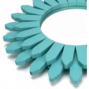 Mango Wood Sunburst Wall <b>Mirror</b> Carved Rays Wholesale India | Aqdus Saleem - Product Image 3
