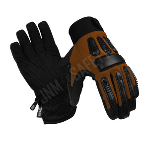 Heavy Utility Mechanic with TPR Vibration Gloves Synthetic Leather Amara Industrial Work Hand Lining Work Safety Gloves - Product Image 4
