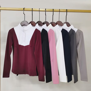 Haut de sport à manches longues pour femme, idéal pour l'équitation, coupe confortable pour les sports équestres et l'équitation. - Product Image 6