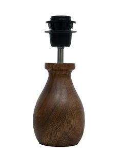 Wooden Table Lamp with <b>White</b> Fabric <b>Lampshade</b> Modern Round Design for Bedroom Bedside Desk Light Tabletop Home Decor - Product Image 6