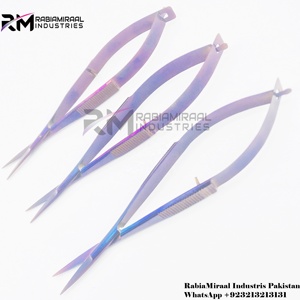 RMI bonne qualité violet printemps ciseaux manucure coupe sourcils ciseaux marque privée personnalisé et emballage - Product Image 3