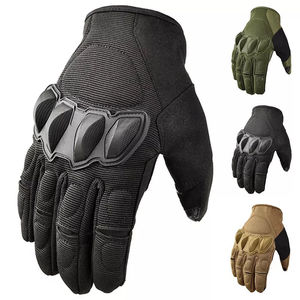 Gants de sport d'extérieur 2026 pour l'escalade, gants tactiques en cuir à doigts entiers avec protection des articulations, compatibles écran tactile, pour le cyclisme et l'entraînement - Product Image 1