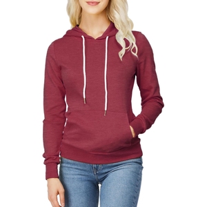Sweat à capuche léger pour femme 240 g/m² en coton fin, respirant et tendance pour l'automne - Product Image 1