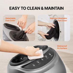 Massaggiatore per Piedi Vibrante con Calore, Compressione Profonda e Shiatsu per Fascite Plantare e Neuropatia, Regalo per Uomini e Donne - Product Image 6