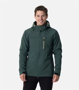 เสื้อแจ็คเก็ตซอฟต์เชลล์ไซส์ใหญ่สำหรับผู้ชาย คุณภาพสูง กันน้ำ บุซับในหนา อุ่นสบาย เหมาะสำหรับฤดูหนาวและกิจกรรมกลางแจ้ง - Product Image 2