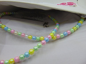 Bolso de Mano Lowellcraft L-30 con Bordado Indio en Satén para Mujer, Ideal para Fiestas, Bodas, Uso Diario y Regalos - Product Image 4